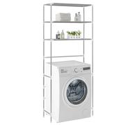 Storage Rack over Laundry Machine Display Organiser Storage Cabinet vidaXL