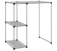 Washing Machine Storage Rack Cabinet Bathroom Laundry Room Iron Cupboard vidaXL