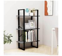 vidaXL Storage Shelf Grey 60x30x105 cm Solid Pine Wood