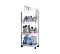 Storage Shelves with Wheels Storage Rack Organizer on Wheels Art Cart Organizer on Mineral Water Shower Gel for Bedroom Kitchen
