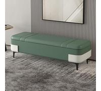 Storage stool long sofa stool home door technology cloth shoe bench bed bed end stool bedroom shoe store,Bench entrance bench,Suitable for bedroom, living room, entrance(F,100*40*40cm/39.4*15.7*15.7in
