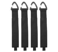Storage Straps - 4 Piece Heavy Duty Garage Rack | Extension Strap with Triangular Buckle | Organization Workshop Warehouse Cellar Basement Closet
