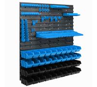 Storage System Tool Wall Shelf Stacking Boxes Tool Holder Blue 10 Sizes XXL