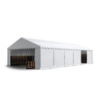 Storage Tent 6x12 m PVC 700 N 100% waterproof Shed Shelter white
