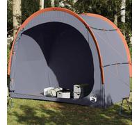 vidaXL Storage Tent Grey and Orange Waterproof