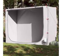 Storage Tent Grey 220x79x155cm 185T Polyester PU Coated Portable Organizer Light