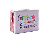 Storage Tin Fun Gift - Calories Schmalories/Snack Tin 4502