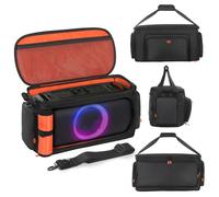 Storage Tote Bag Compatible with JBL PartyBox On-the-Go Essential/2Plus/2/1 | On-the-Go Essential/On-the-Go 2 Plus/On-the-Go 2/ On-the-Go Protable Party Speaker Carry Case with Handle & Adjustable Strap
