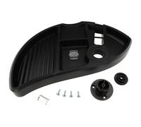 Storage Tray, 359 x 217 x 32 cm, Plastic, ABS, Black, Type I/B, Screw-On