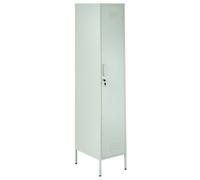 Beliani Storage Unit FROME Metal Mint Green, Green