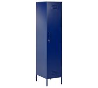 Beliani Storage Unit FROME Metal Navy Blue, Blue