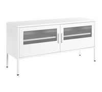 Beliani Storage Unit MORLEY Metal White, White