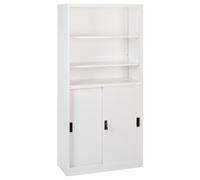 Storage Unit MUSCOVITE Metal White