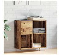 vidaXL Record Cabinet Old wood 85 x 38 x 89 cm Engineered Wood