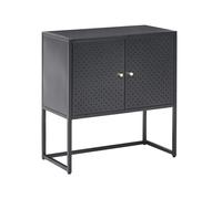 Storage Unit RAKAIA Metal Black