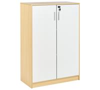 Storage Unit ZEHNA Light Brown/ White