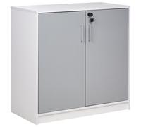 Beliani Storage Unit ZEHNA Light Grey, Grey