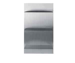 Storage Wall Shelf Triple Aluminum