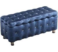 Storage with Multi-Purpose Functionality, Footrest & Seat, Ideal for Family Use, Stylish Bench for Living Room & Entryway, Shoe Changing Stool