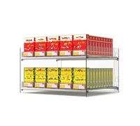 Store Cigarette Case Holder, Acrylic Wall Mounted Retail Storage Rack, Automatic Spring-Loaded Cigarettes Pusher, Chip Rack Matchbook Display Case(31.5x28.4x24.5cm)