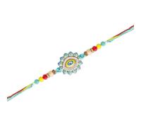 STORE INDYA Evil Eye Design Rakhi for Brother - A Beautiful and Protective Symbol of Sibling Bond and Love (1 Pc), One Size, Nylon, no gemstone
