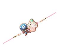 STORE INDYA Rakhi for Kids, Brother - A Beautiful and Protective Symbol of Sibling Bond and Love (1 Pc), One Size, Nylon, no gemstone