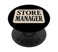 Store Manager Mens Womens PopSockets Adhesive PopGrip