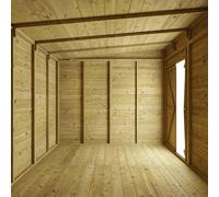 Store More Pent T&G Garden Shed - Windowless - 4x8ft - Pressure Treated