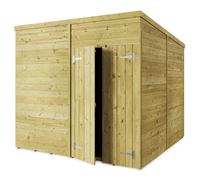 Store More Pent T&G Garden Shed - Windowless - 8x8ft - Pressure Treated