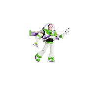 Disney Store Official Buzz Lightyear Interactive Talking Action Figure, Toy Story Astronaut Space Ranger, 30cm/11”, Features 10+ English Phrases, Interacts with Other Figures and Toys, Lights, Ages 3+