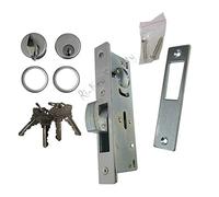 Storefront Door Mortise Lock Hook Deadbolt w/ 2 Cylinders Adams Rite Cam SC1-TT