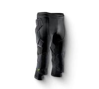 Storelli ExoShield Goalkeeper 3/4 Pants 2.0 | 3/4-Length Padded Soccer Pants | Premium Hip and Knee Protection | Black | Extra Large