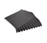 StoreMore Physioroom Interlocking Shock Absorbing Foam Puzzle Floor Gym Mat - 24 Pieces