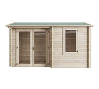 StoreMore Store More Welbeck Reverse Apex Garden Office - 4.0M X 3.0M