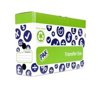 StorePAK Eco Green Cardboard Transfer Files (Pack of 20)
