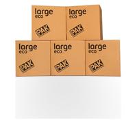 StorePAK Large Eco Cardboard Storage Boxes - Set of 5