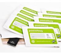 StorePAK Small White Bubble Lined Postal Bags (100 Pack)