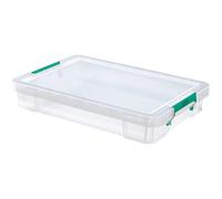 Storesdeco Storestack 12 Litre Storage Box W550Xd360Xh90 mm Clear Rb75898