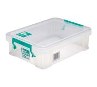Storesdeco Storestack 2.3 Litre Storage Box W260 X D190 X H70 mm Clear Rb90119
