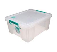 Storesdeco Storestack 24 Litre Storage Box W480Xd380Xh190mm Clear Rb11087