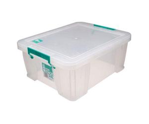 Storesdeco Storestack 24 Litre Storage Box W480Xd380Xh190mm Clear Rb11087