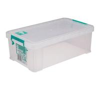 Storesdeco Storestack 5.8 Litre Storage Box W350Xd190Xh120mm Clear Rb90122