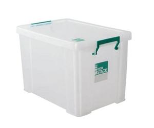 Storesdeco Storestack Clear 2.6 Litre Storage Box W240Xd130Xh140mm Rb00816