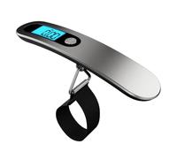 STORESOLOGY Compact Digital Luggage Scale - Travel-Friendly Suitcase Weighing Device with Tare Function, Precision Up to 110lb/50kg, Easy-to-Read Display, Lightweight Design for Efficient Packing