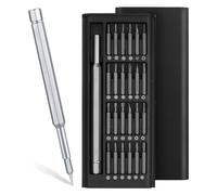 STORESOLOGY Ultimate 24-in-1 Precision Mini Screwdriver Set: Ideal for Detailed Mobile & Electronics Repair - includes Phillips, Flat, Torx, Pentalobe & More, Durable & Ergonomic