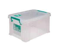 StoreStack 1.7 Litre Storage Box 200x130x110mm Clear RB00815