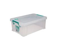 StoreStack 10 Litre Storage Box 400x255x150mm Clear RB90123