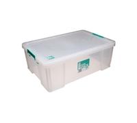StoreStack 51 Litre Storage Box W660xD440xH230mm Clear