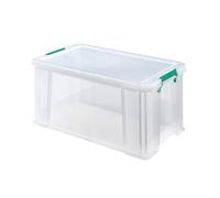 StoreStack 54 Litre Storage Box W640xD380xH310mm Clear