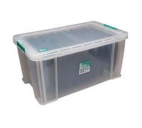 StoreStack 54 Litre Storage Box W640xD380xH310mm Clear